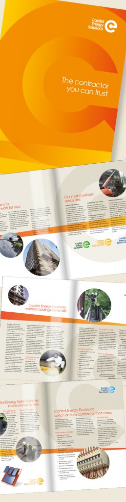 CE-leaflet and logo design